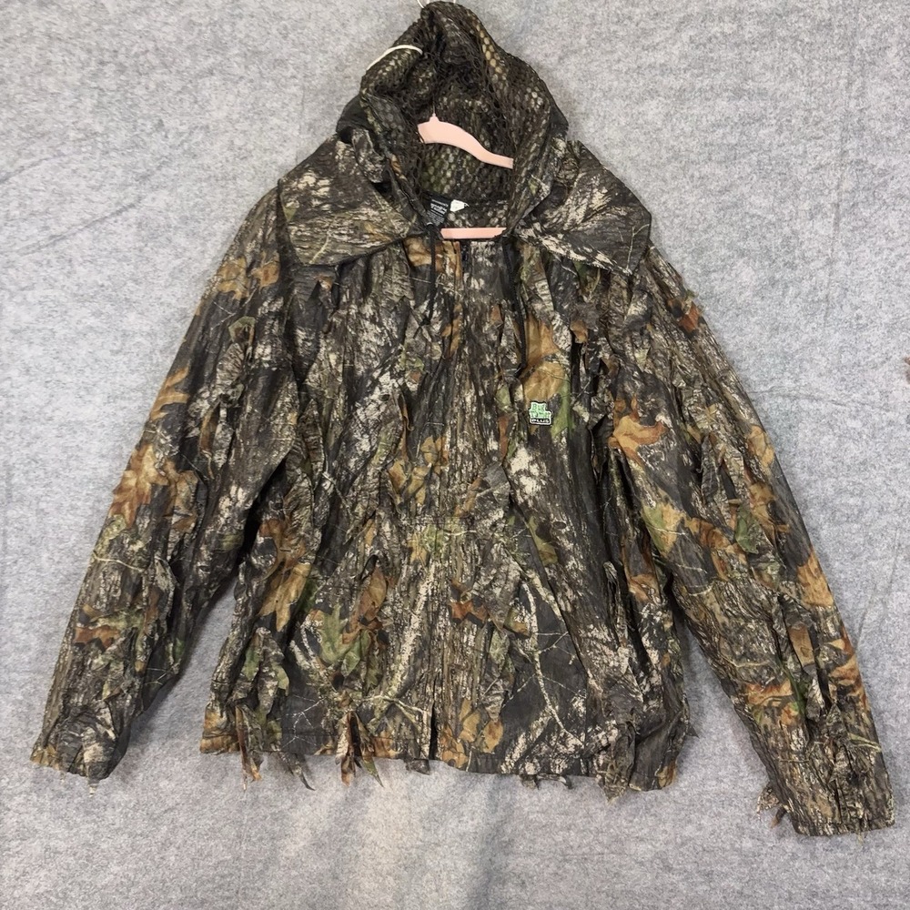 Shannons 3D Leaf Bug Tamer Plus Jacket Mens Sz L Brown Face Shield Inner Mesh